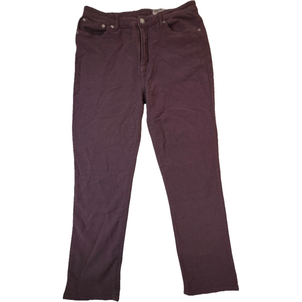 32 Degrees Cool Sweatpant Jean Women 12 Purple Pigment Dye